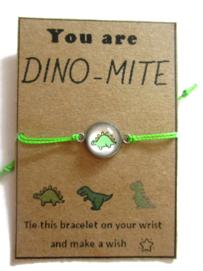 Dinosaur Wish Bracelet