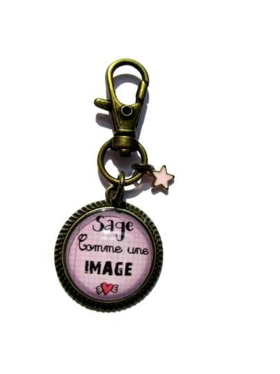 Sage comme une image keychain