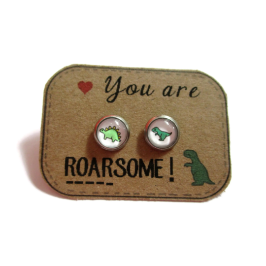 Dinosaur Kids Stud Earrings