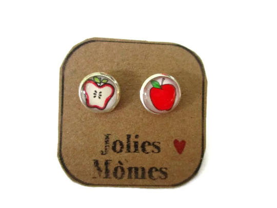 Apples Kids Stud Earrings