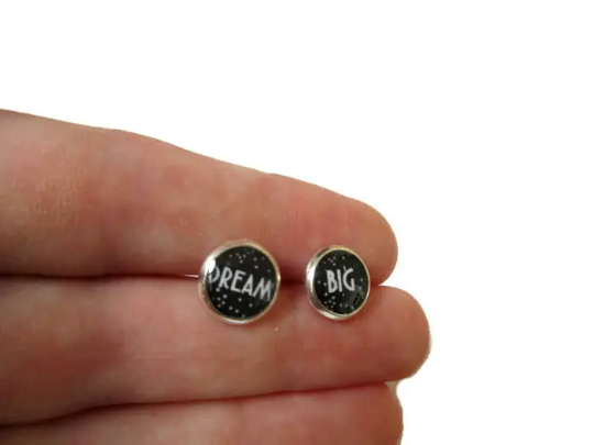 Dream Big Kids Stud Earrings