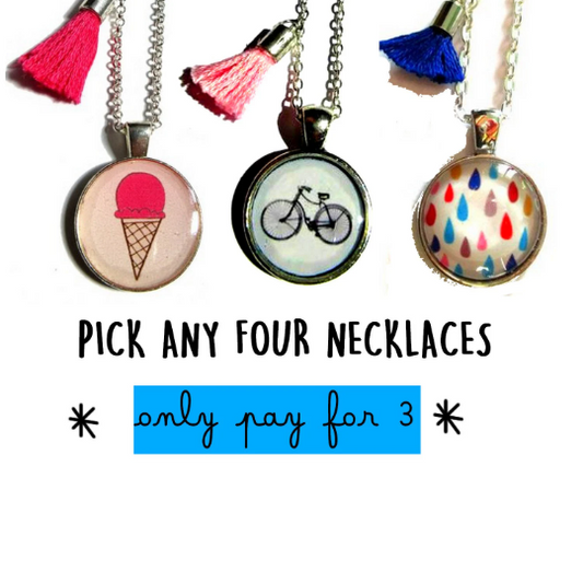 Buy ANY 3 Necklaces, Get 1 FREE