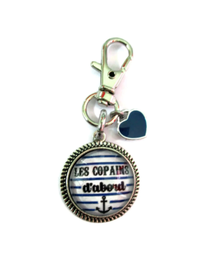 Les copains d'abord Keychain 